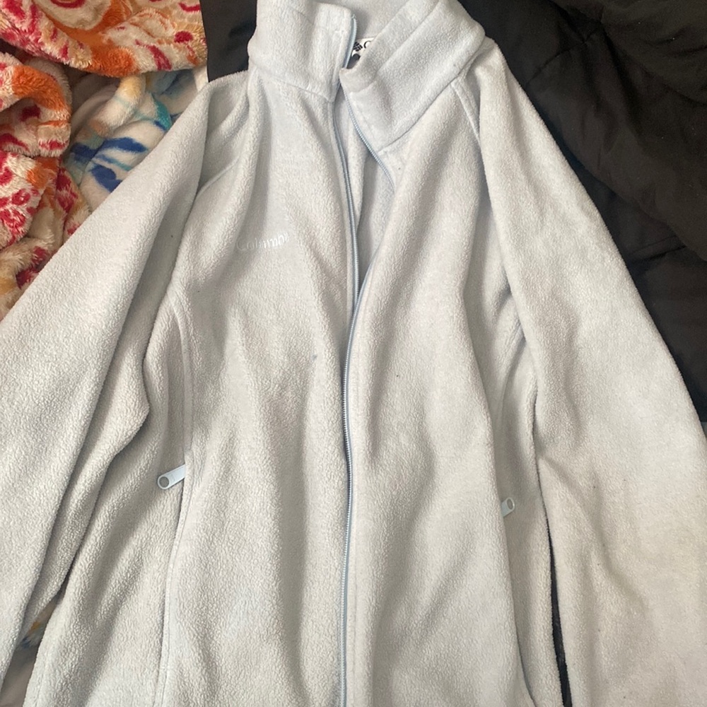 columbia jacket light blue